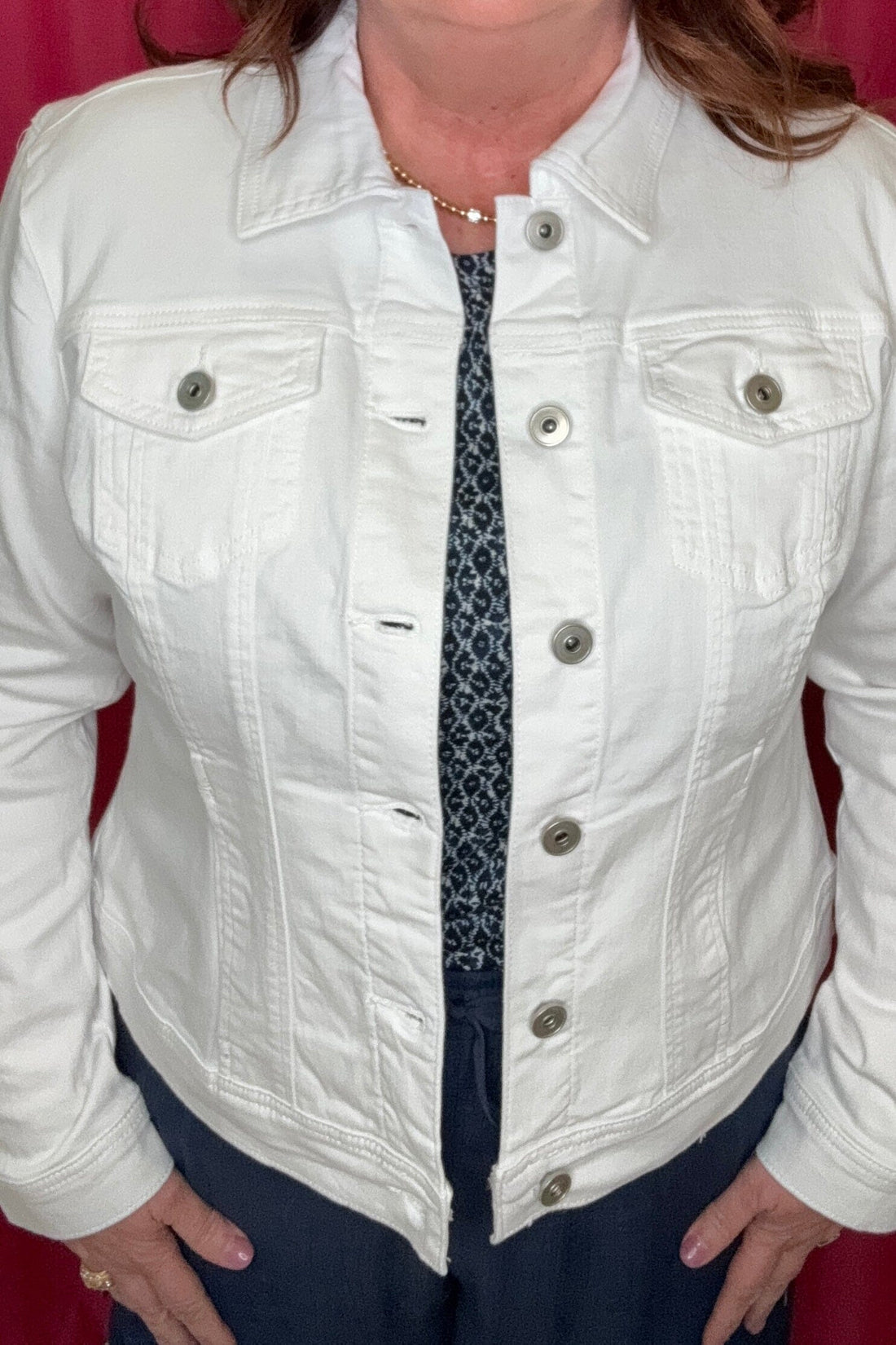 Stretch Denim Jacket OUTFIT COMPLETER Charlie B 