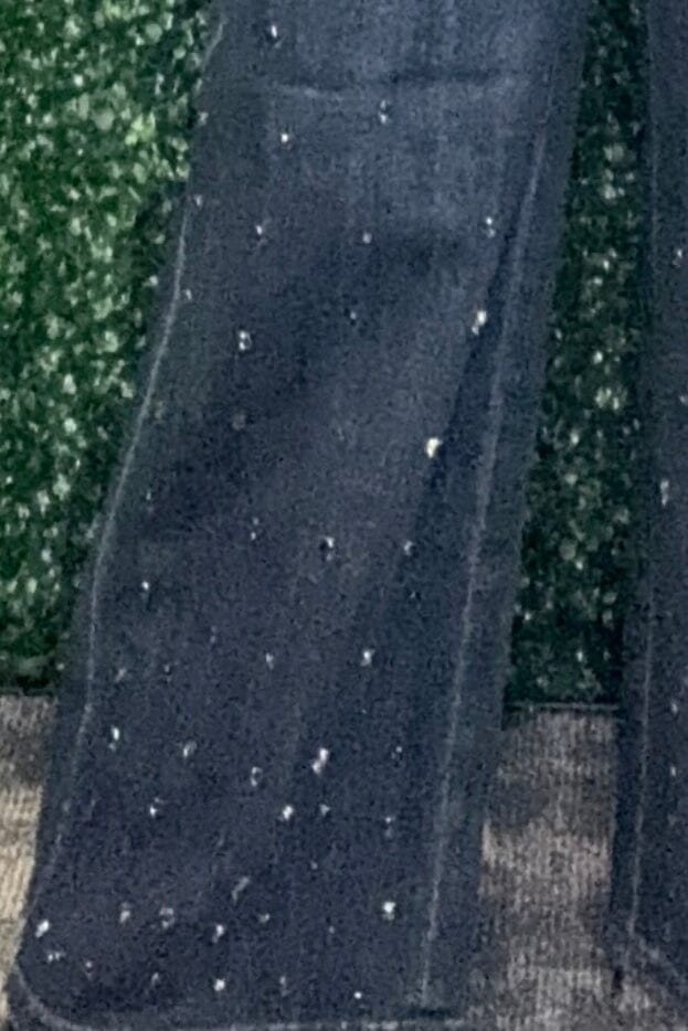 Stride Wide Jeans w/Rhinestone Embellishments BOTTOMS LIVERPOOL 