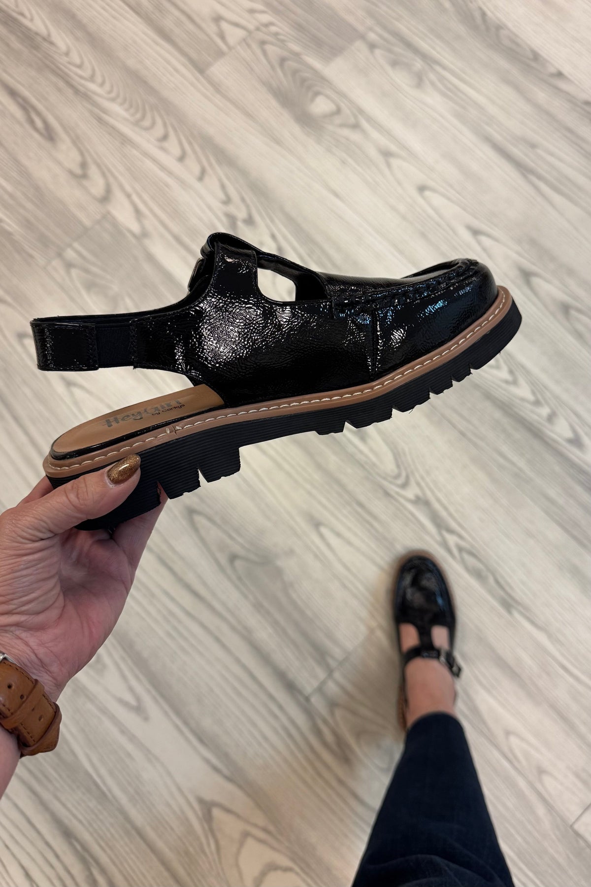 Make The Cut Black SHOES:~~Unassigned~~ CORKYS 