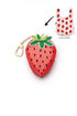 Strawberry 2 in 1 Bag Charm + Shopper Bag GIFT/OTHER LIVINGROYAL 