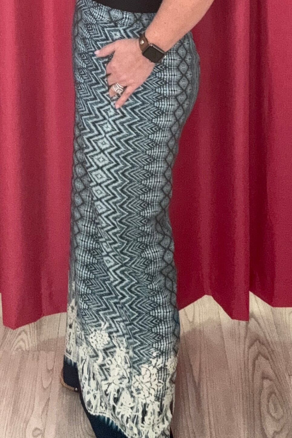 Pull On Palazzo Pant BOTTOMS LIVERPOOL 