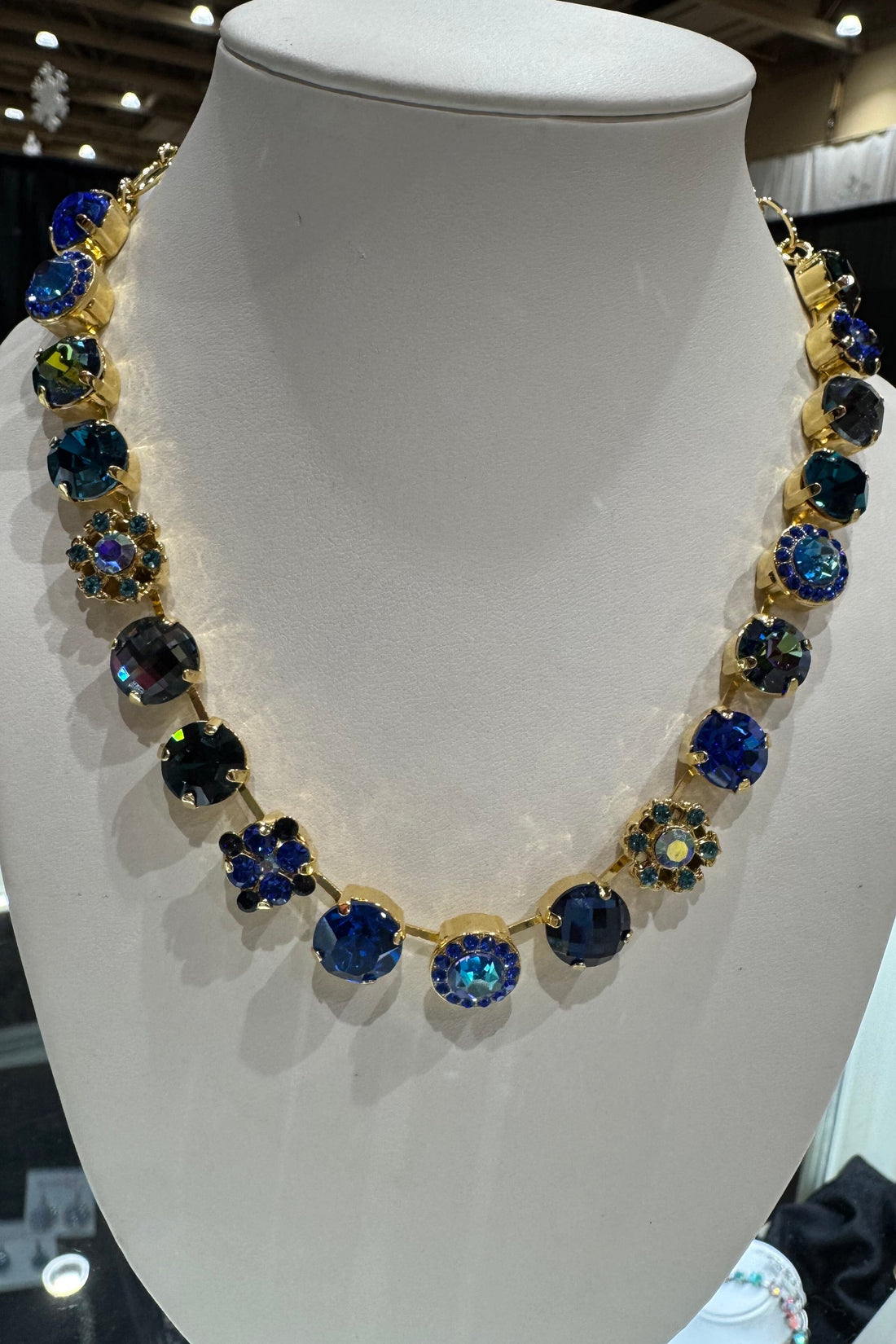 Large Square Element Necklace in &quot;Countdown Gown&quot; BETTERBRANDJEWELRY Mariana 