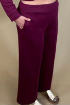 Wide Leg Soft Knit Pant BOTTOMS:~~Unassigned~~ SOUTHERN LADY 