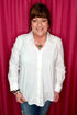 Long Sleeve Button Down Shirt MISSY TOP SPECIAL LIVERPOOL WHT XS 