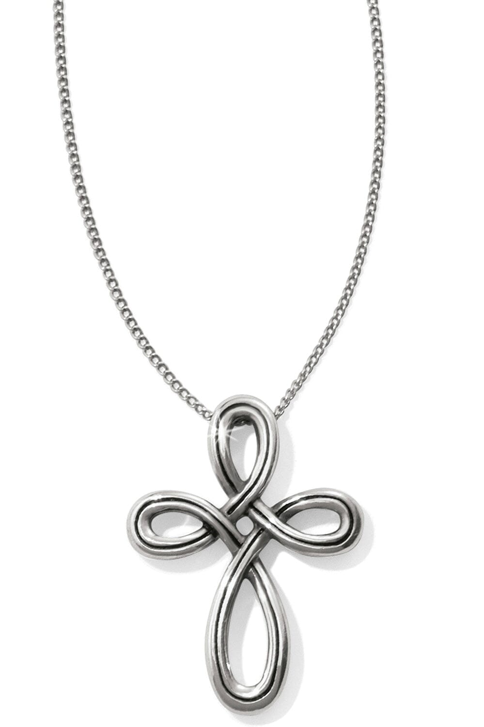 Interlok Petite Cross Necklace BJEWELRY Brighton Collectables 