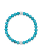 Meridian Petite Turquoise Stretch Bracelet BJEWELRY Brighton Collectables 