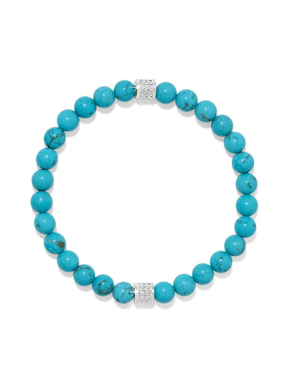 Meridian Petite Turquoise Stretch Bracelet BJEWELRY Brighton Collectables 
