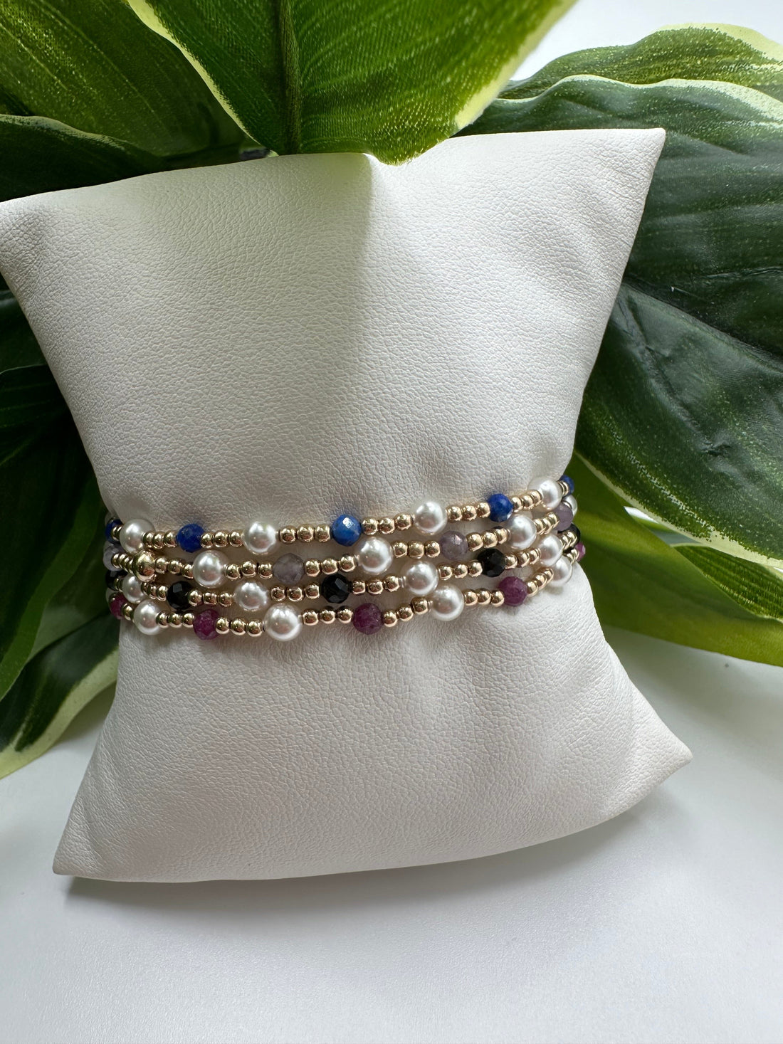 Enewton Pearl Sincerity Pattern 4mm Bead Bracelet- Lapis JEWELRY ENEWTON 