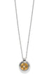 Mosaic Round Two Tone Mini Necklace BJEWELRY Brighton Collectables 