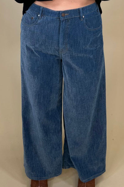 Dreamer High Rise Wide Leg 30" Inseam BOTTOMS:~~Unassigned~~ LIVERPOOL 