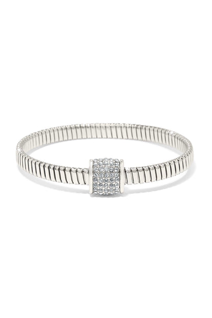 Meridian Solis Spring Silver Bracelet BJEWELRY Brighton Collectables 