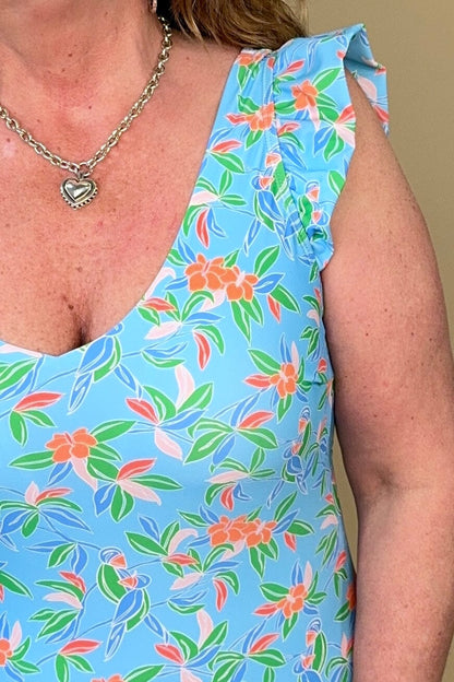 Ashley Tiki Tropics Swimsuit UNDER MARYSQUARE 