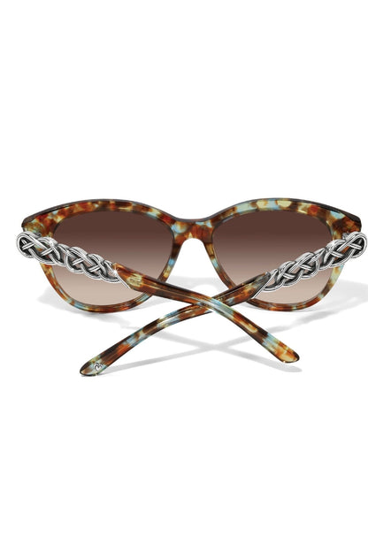 Interlok Braid Blue Havana BSUNGLASSES Brighton Collectables 