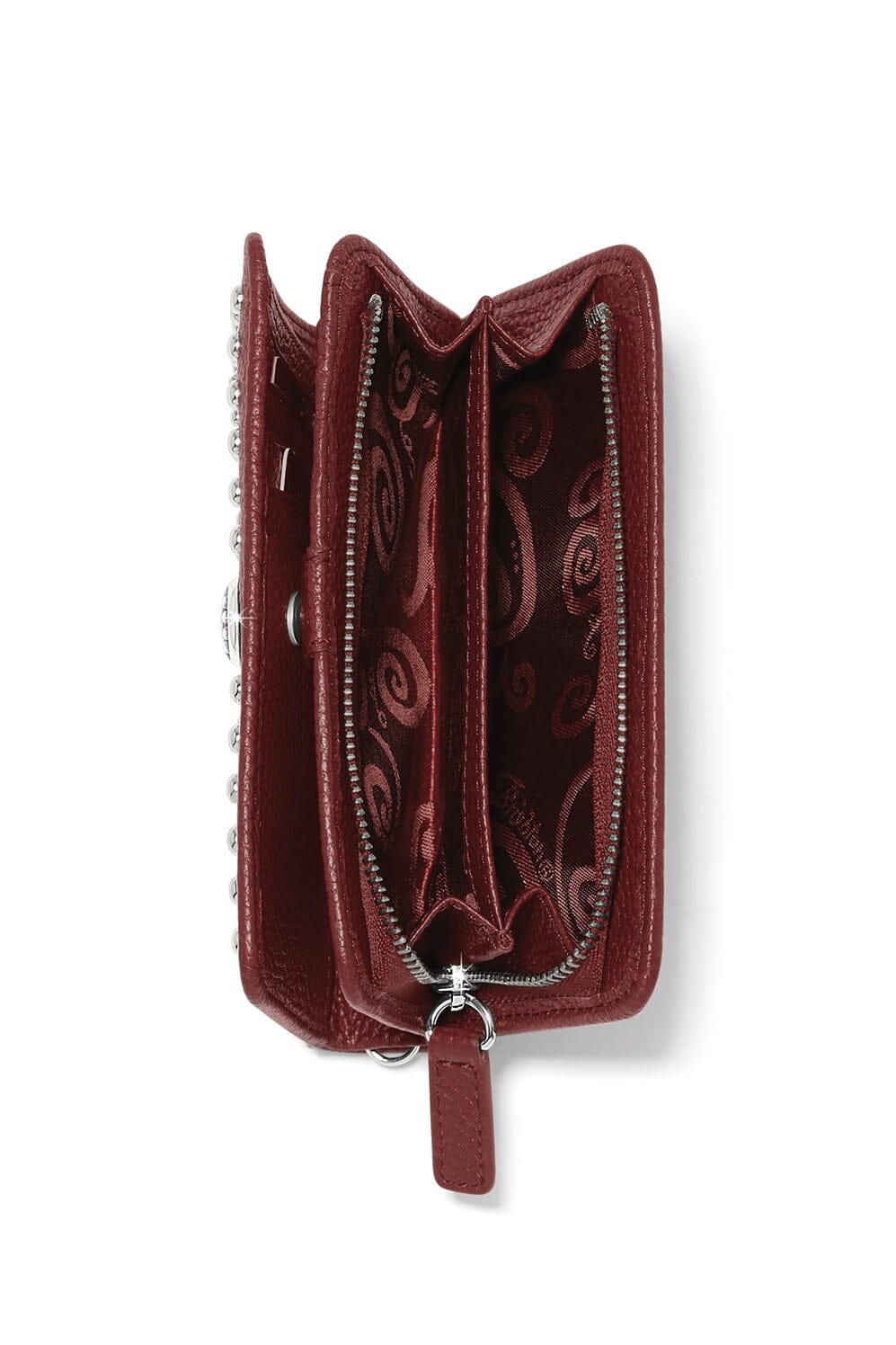 Garnet Pretty Tough Stud Medium Wallet BHANDBAGS Brighton Collectables 