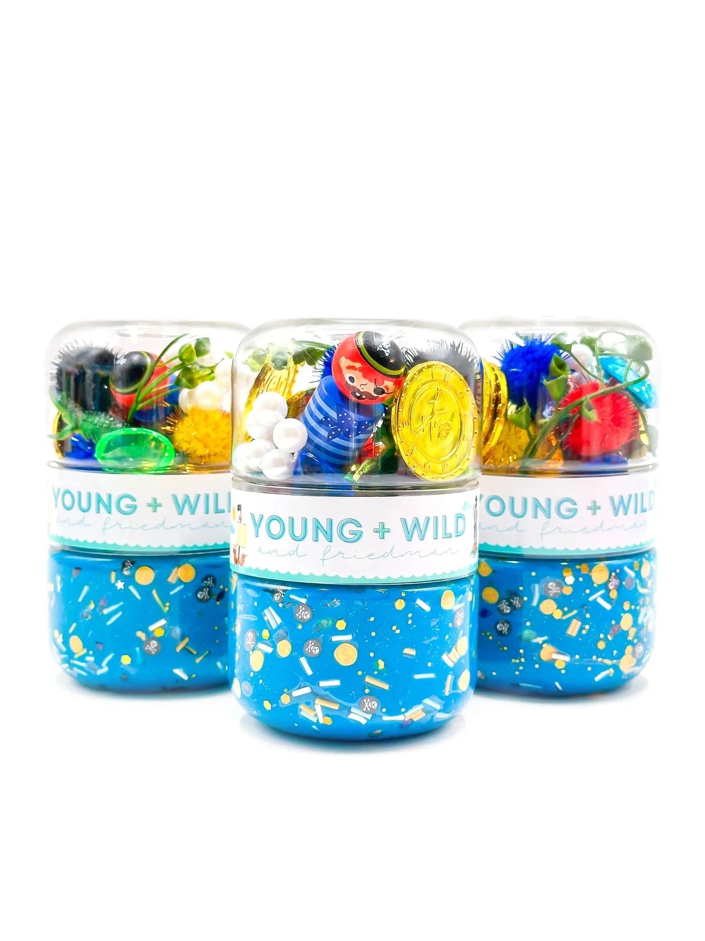 Grab &amp; Go Dough Jar GIFT/OTHER YOUNG + WILD &amp; FRIEDMAN PIRATES 