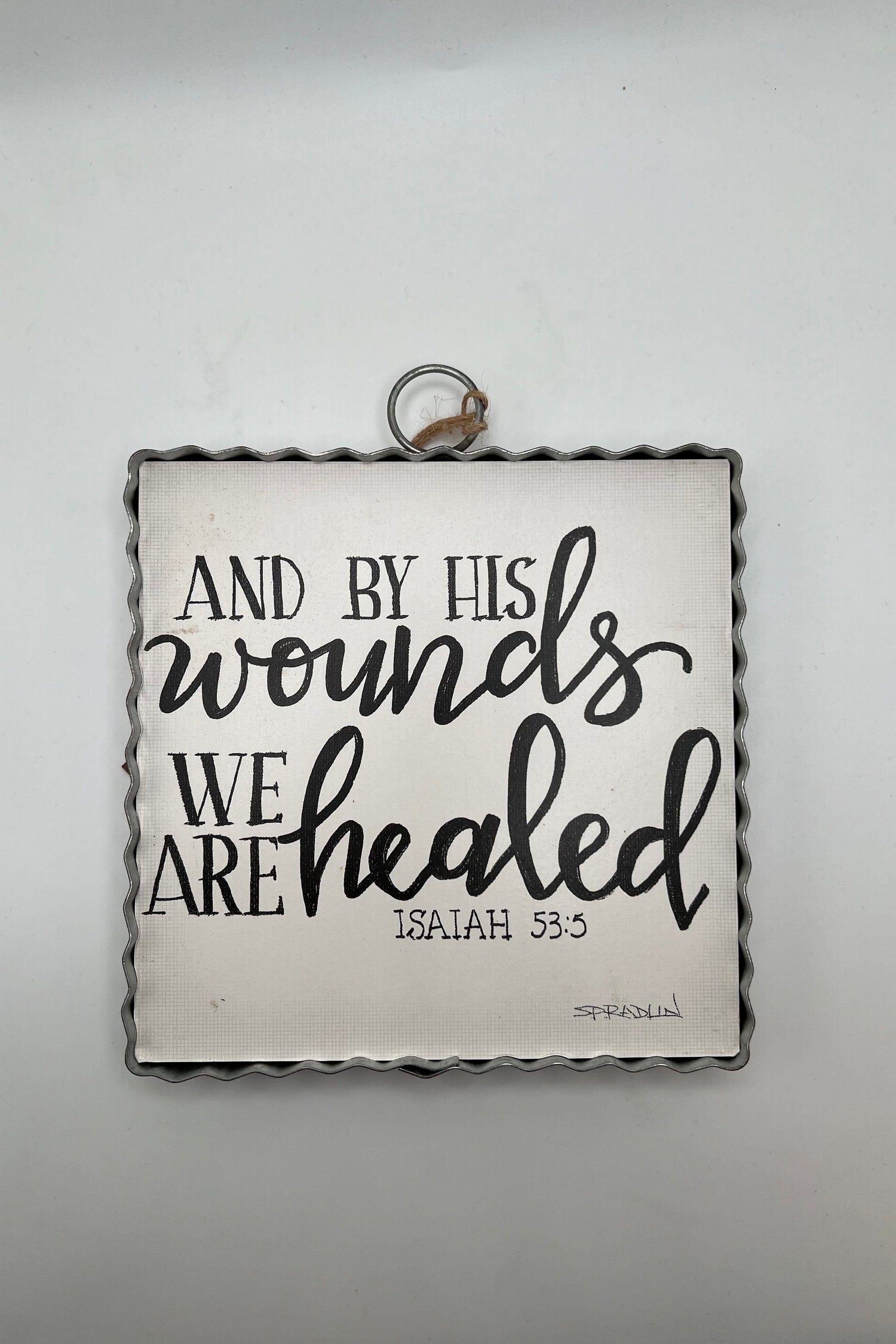 Mini Gallery Isaiah 53:5 GIFT/OTHER ROUNDTOP 