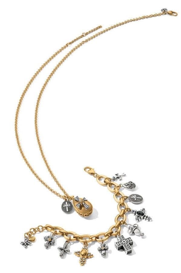 Heavenly Cross Charm Bracelet BJEWELRY Brighton Collectables 