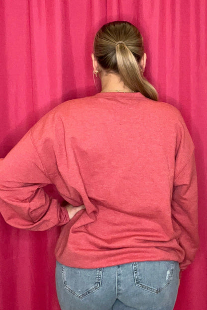 KC Vintage Crew Neck Sweatshirt MISSY BASIC KNIT K Lane&