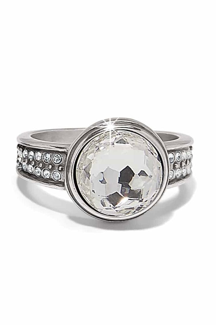 Merdian Aurora Crystal Clear Ring BRING LEEGIN-BRIGHTON