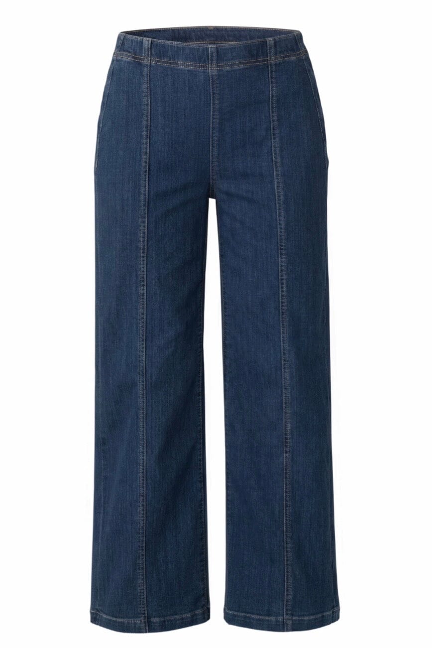 32" High Rise Wide Leg Seam Detail Jean JEANS:LPTRUNKFALL26 LIVERPOOL 