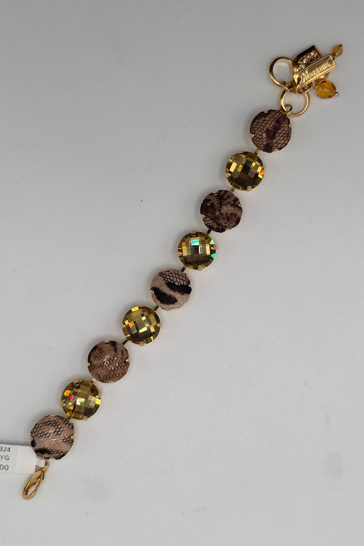 Extra Luxurious Everyday Bracelet in "Leopard Fabric"