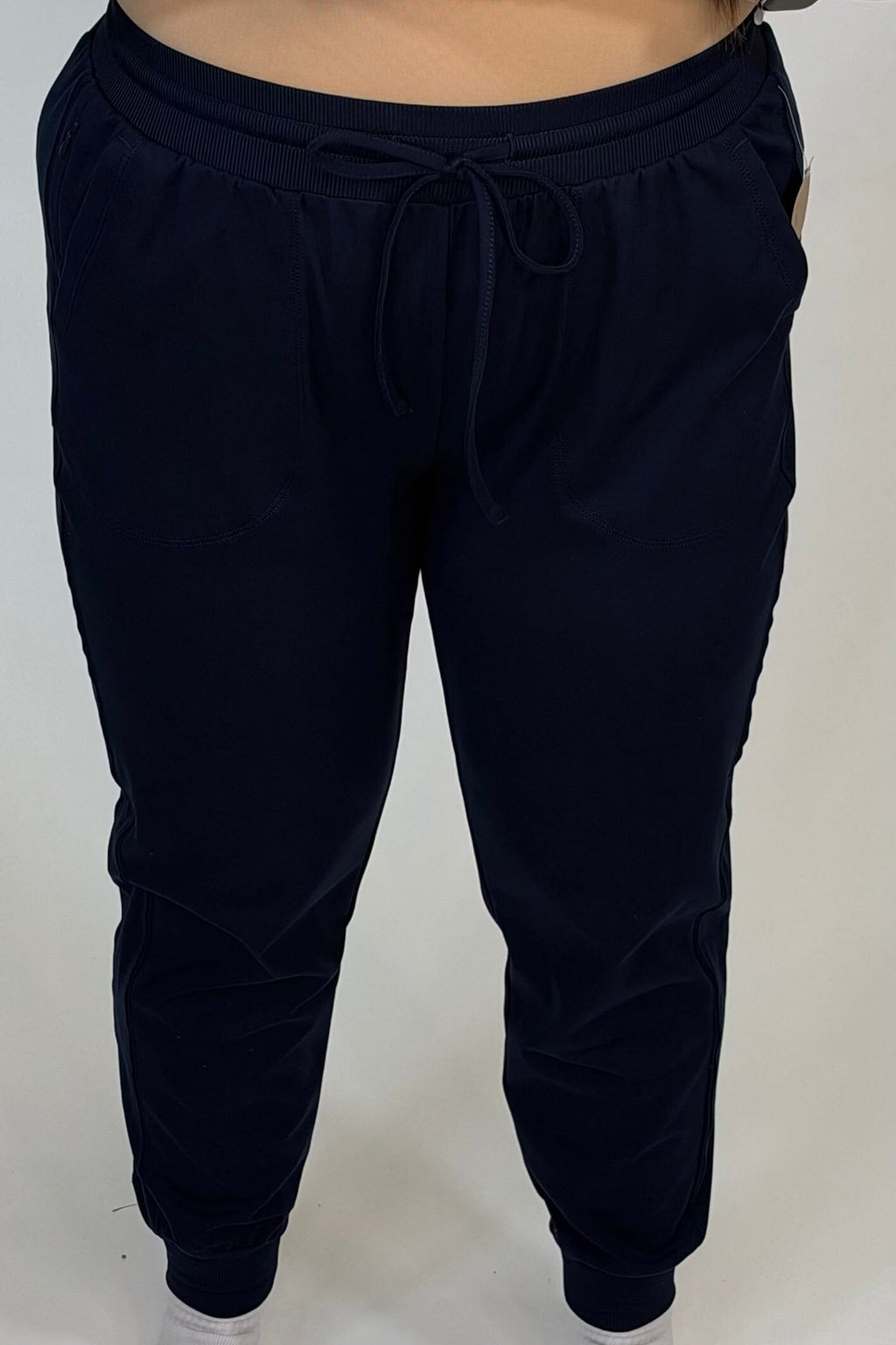 Pull On Jogger - Navy BOTTOMS ZAC & RACHEL 