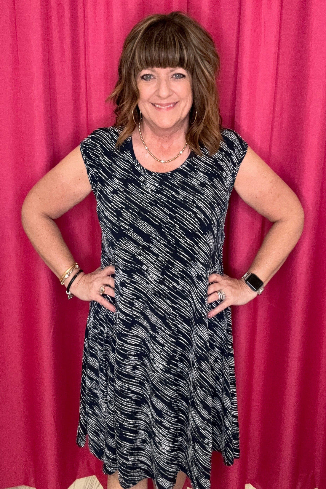 Printed Dress DRESS KEREN HART 