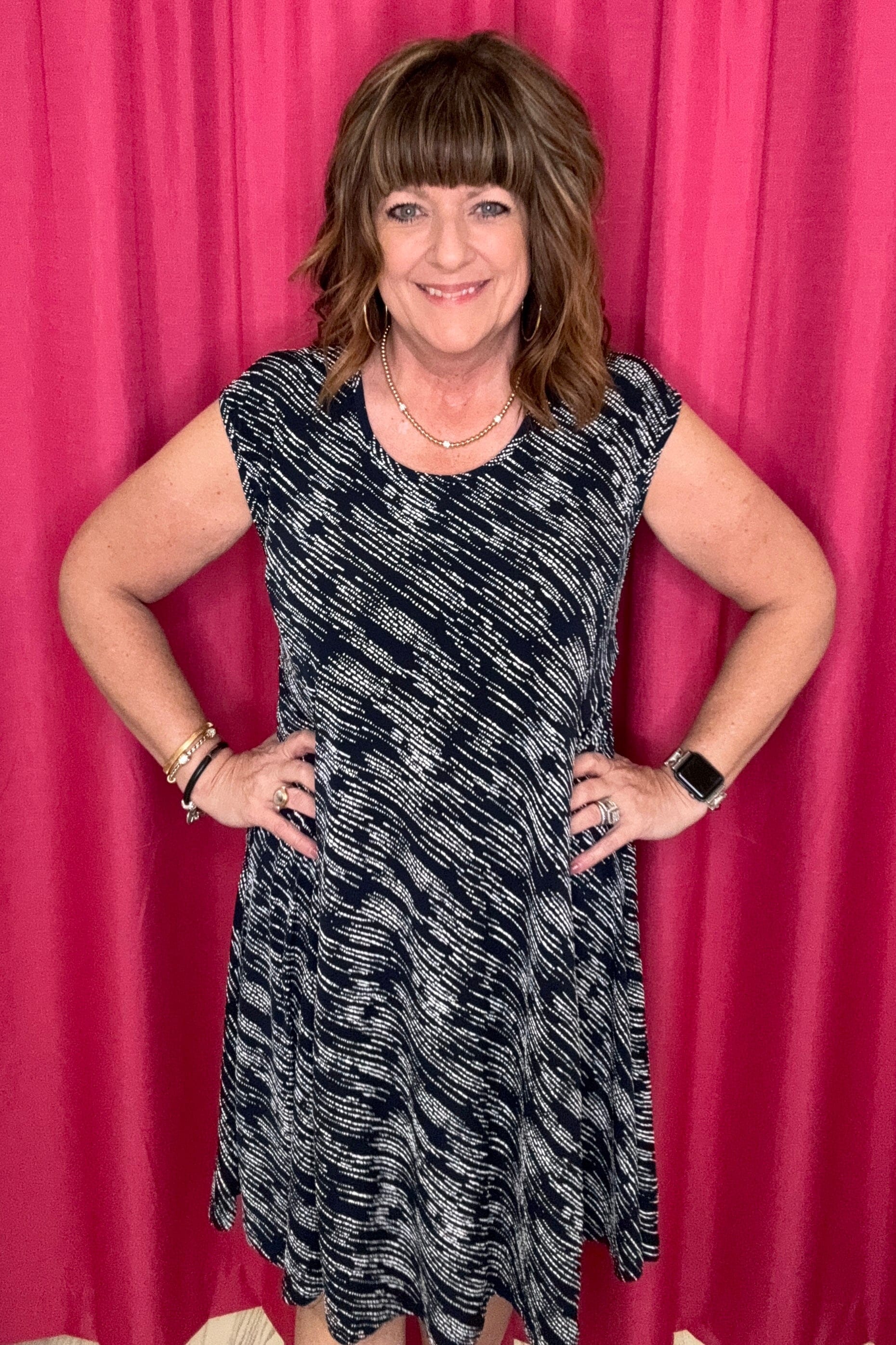 Printed Dress DRESS KEREN HART 