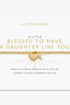 Blessed To Have A Daughter Like You Bracelet JEWELRY A LITTLES & CO 