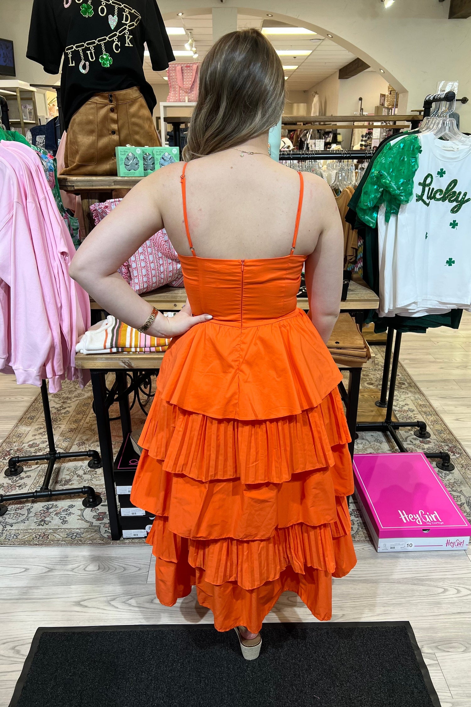 maxi dress bulk T-Back Open Back Maxi Dress
