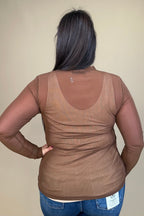 Meshed Out Mesh Shirt MISSY BASIC KNIT STERLINGKREEK 