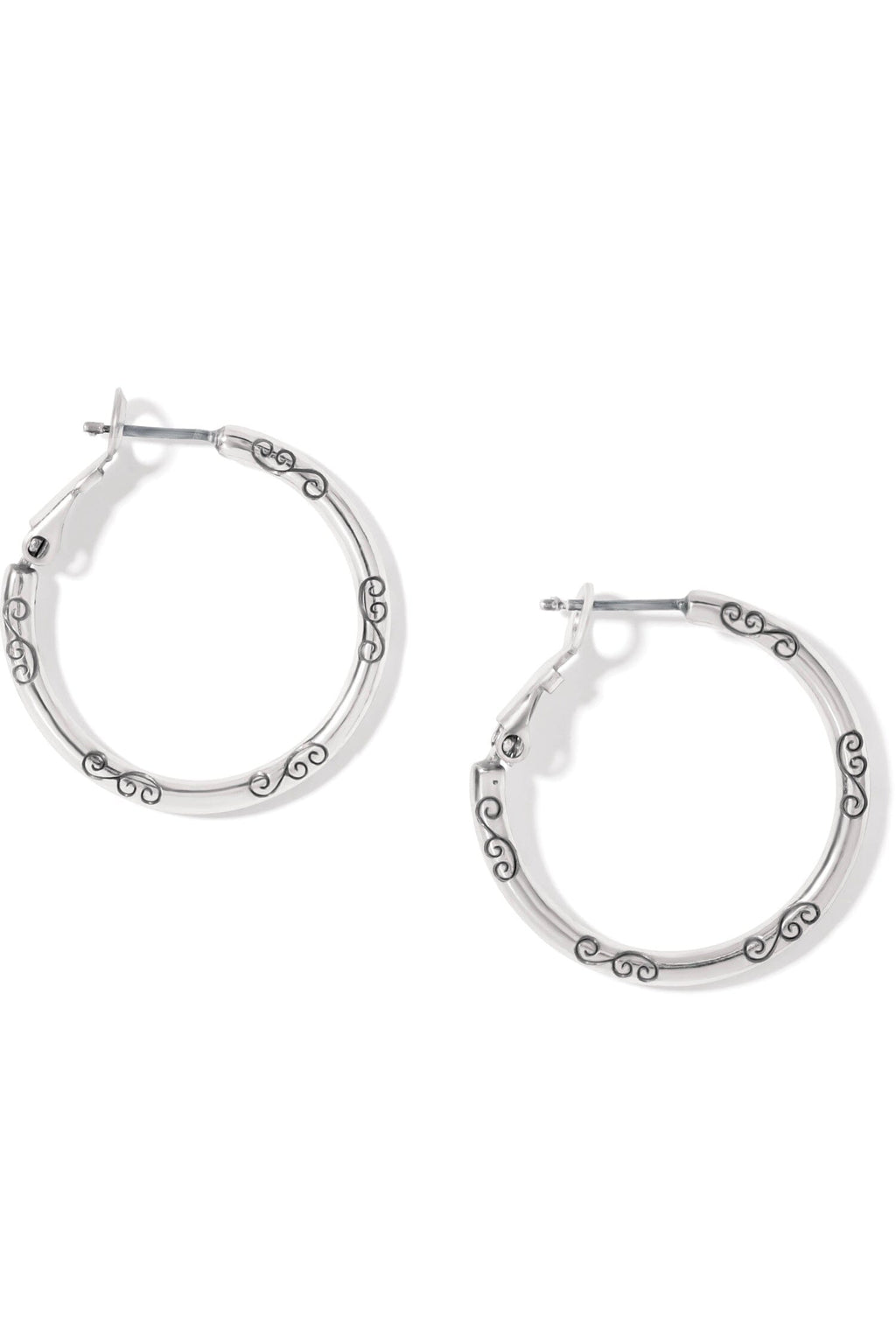 Sil Sml Hoop Charm Earring BCHARM Brighton Collectables 