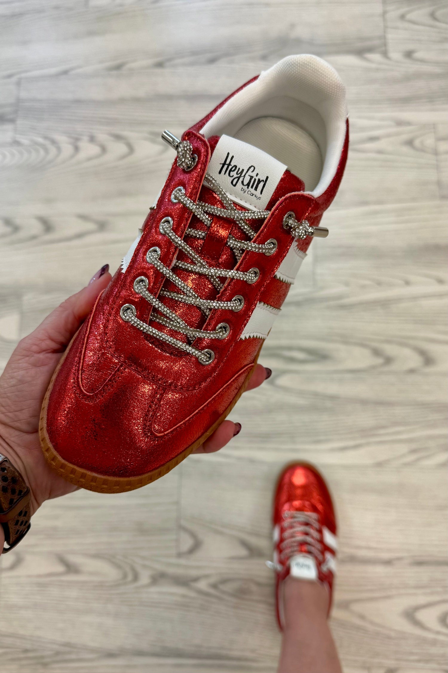Heads Up Shoe-Red SHOES CORKYS 