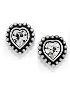 Shimmer Heart Mini Post BJEWELRY Brighton Collectables 