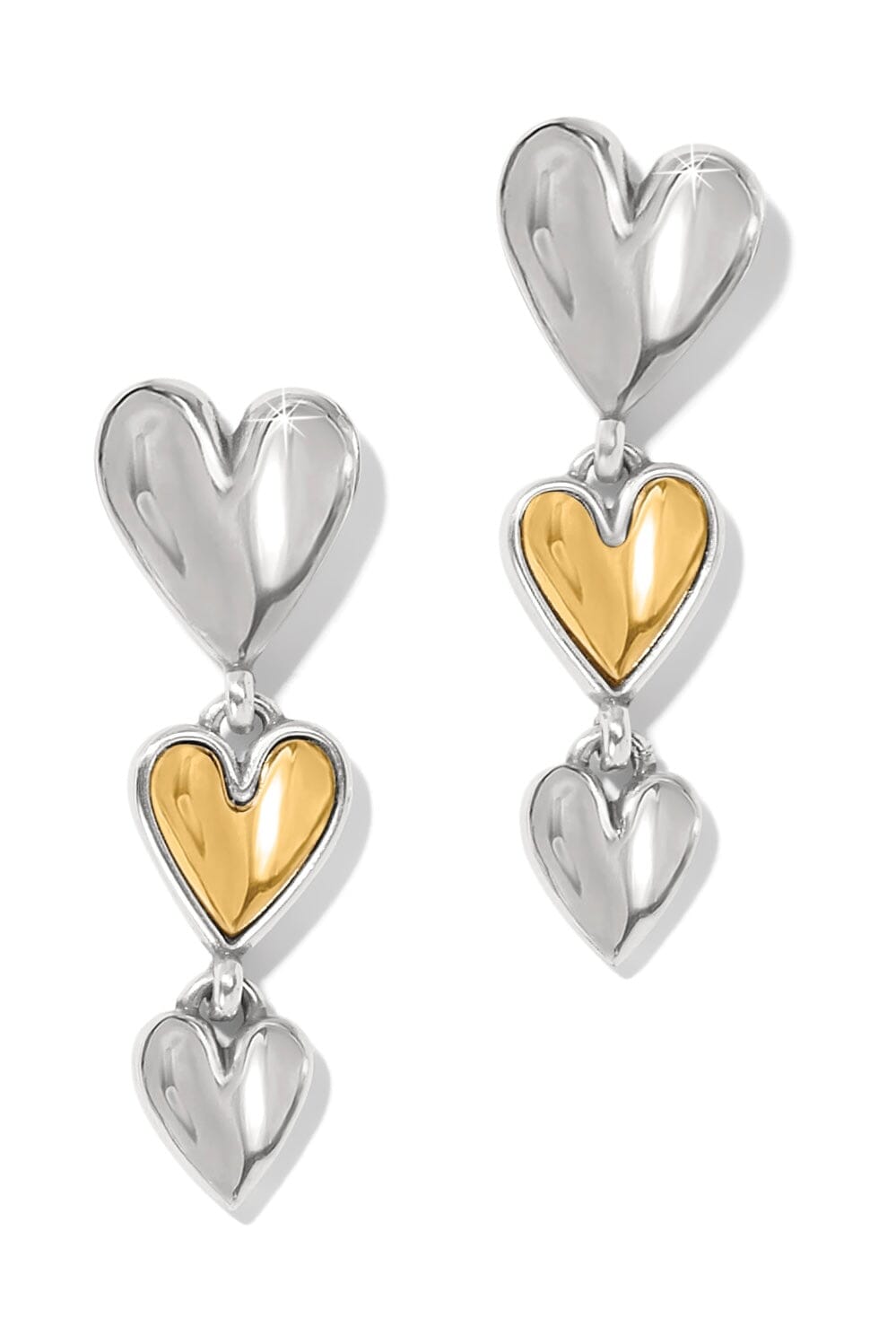 Cascade Earring Heart BJEWELRY Brighton Collectables 