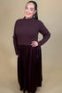 Mix Media Maxi Dress DRESS:~~Unassigned~~ TRIBAL 