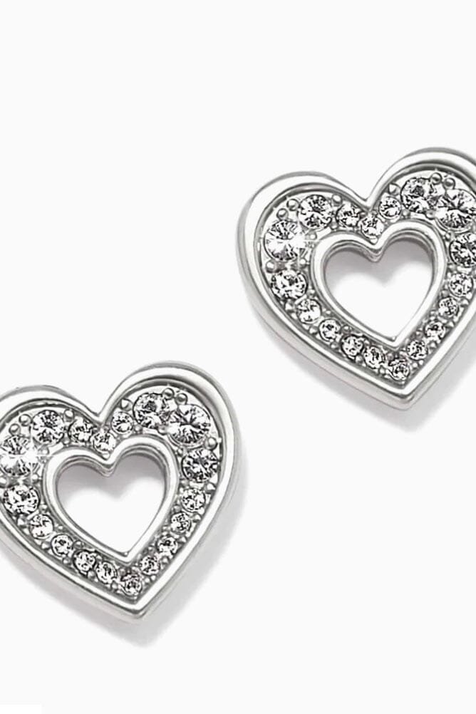 Enchanting Heart Silver Post BJEWELRY Brighton Collectables 