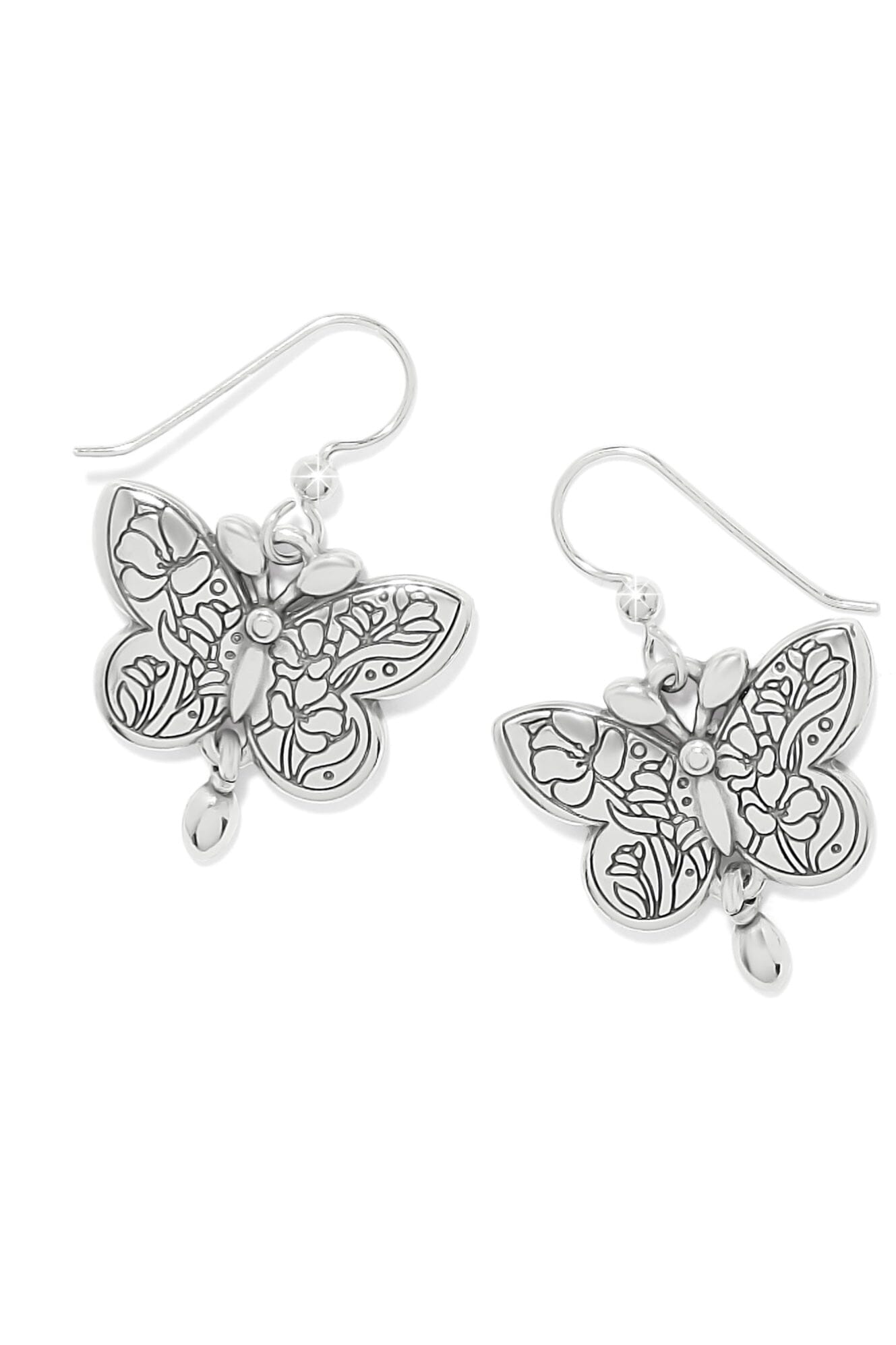 La Tulipe Butterfly French Wire Earrings BJEWELRY Brighton Collectables 