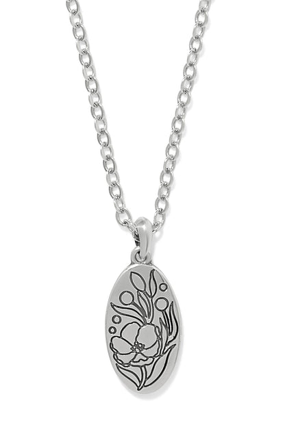 La Tulipe Flower Short Necklace BJEWELRY Brighton Collectables 