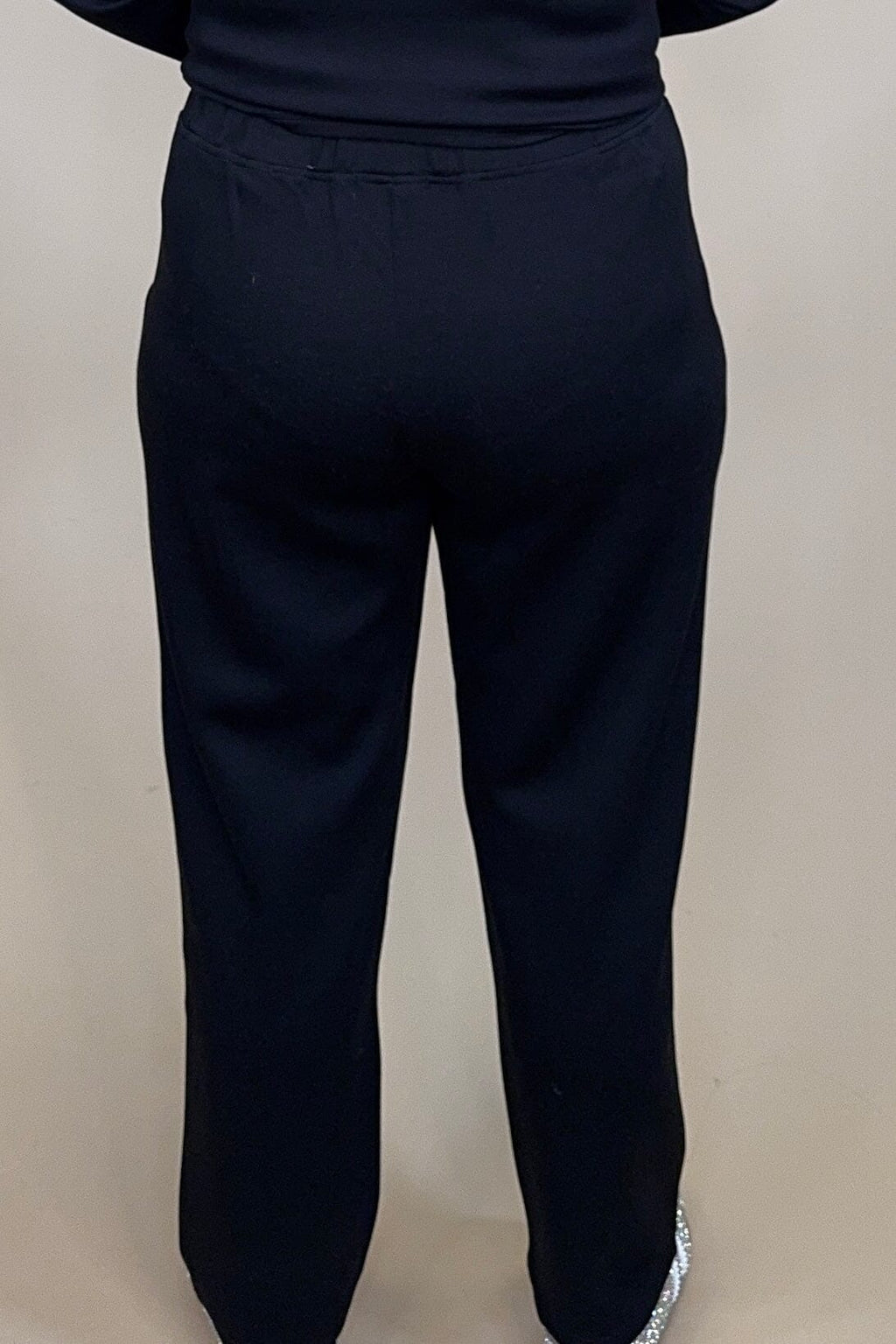 Soft Stream Black Pant BOTTOMS CREATION 