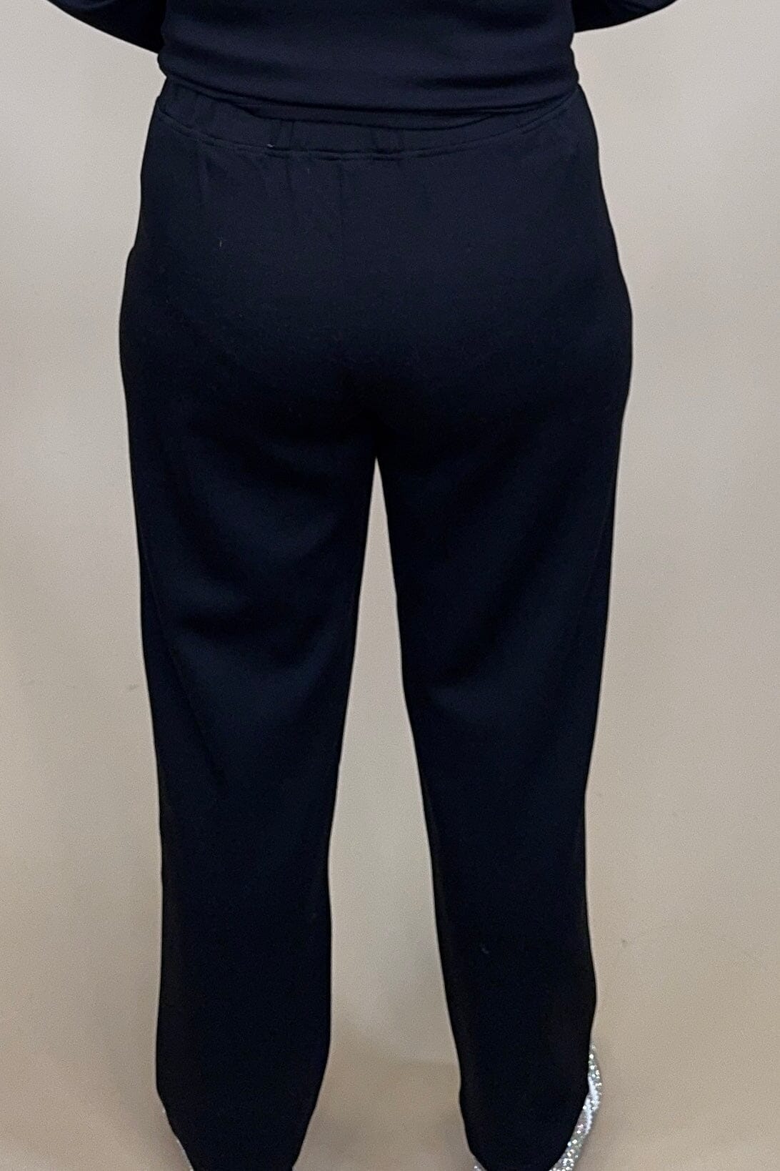 Soft Stream Black Pant BOTTOMS CREATION 