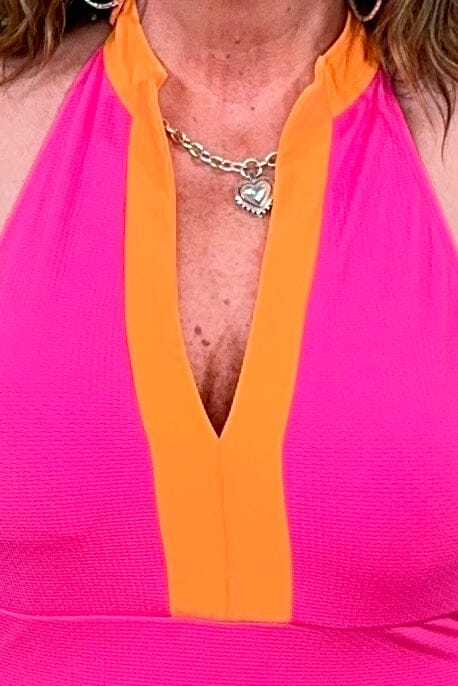 Collins Pink Swimsuit UNDER MARYSQUARE 