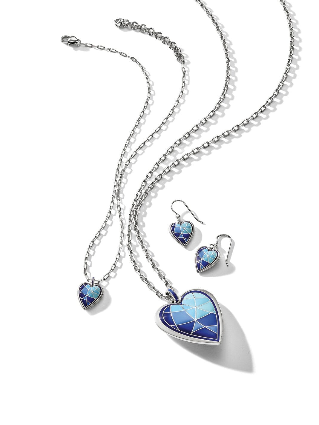 One Heart Duo Heart Petite Necklace BJEWELRY:~~Unassigned~~ Brighton Collectables 