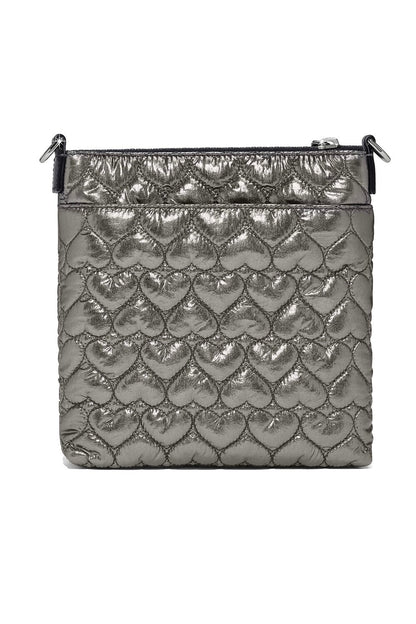 Pewter Kallista Messenger Bag BHANDBAGS Brighton Collectables 