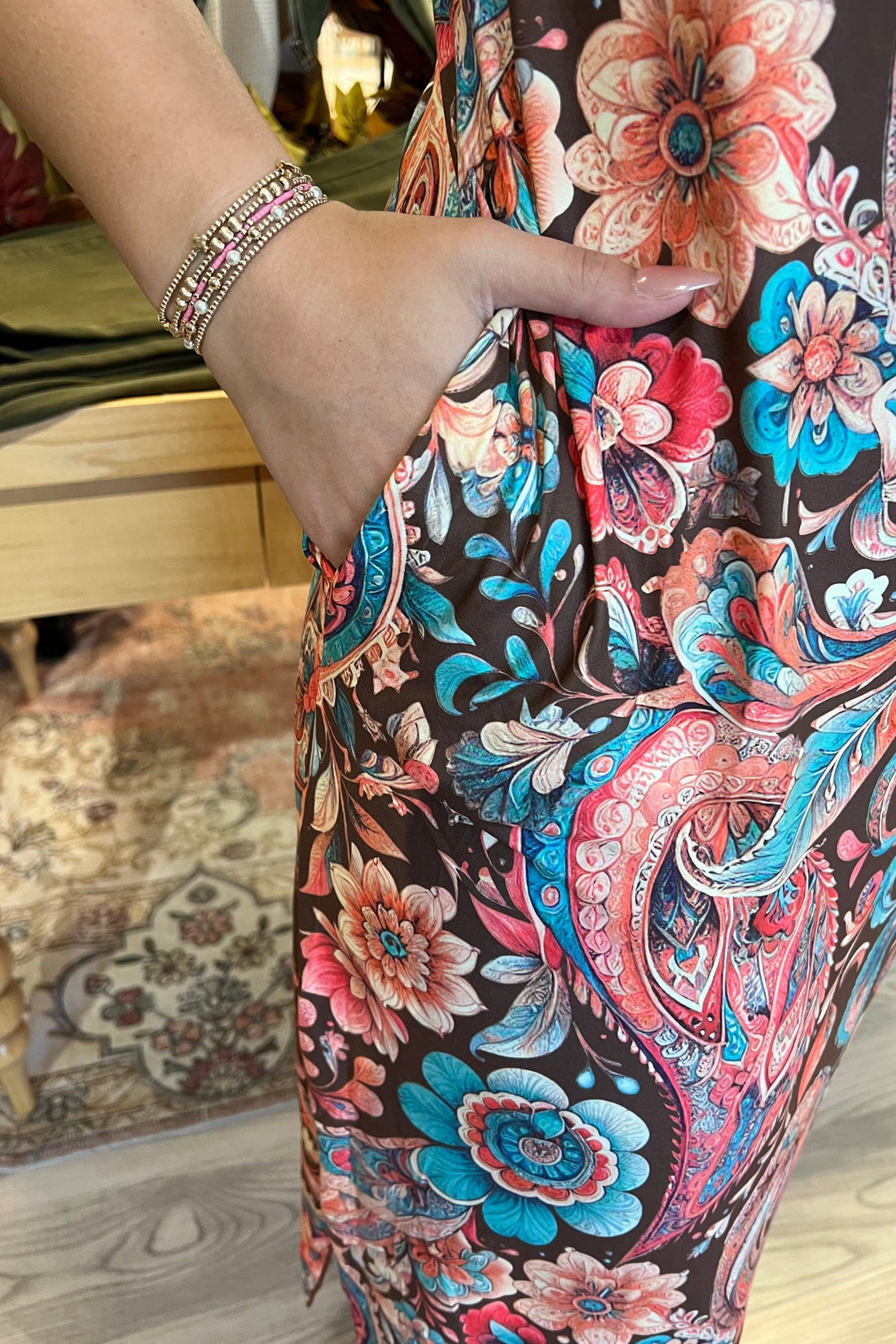 Paisley of my Heart Maxi Dress DRESS STERLINGKREEK 