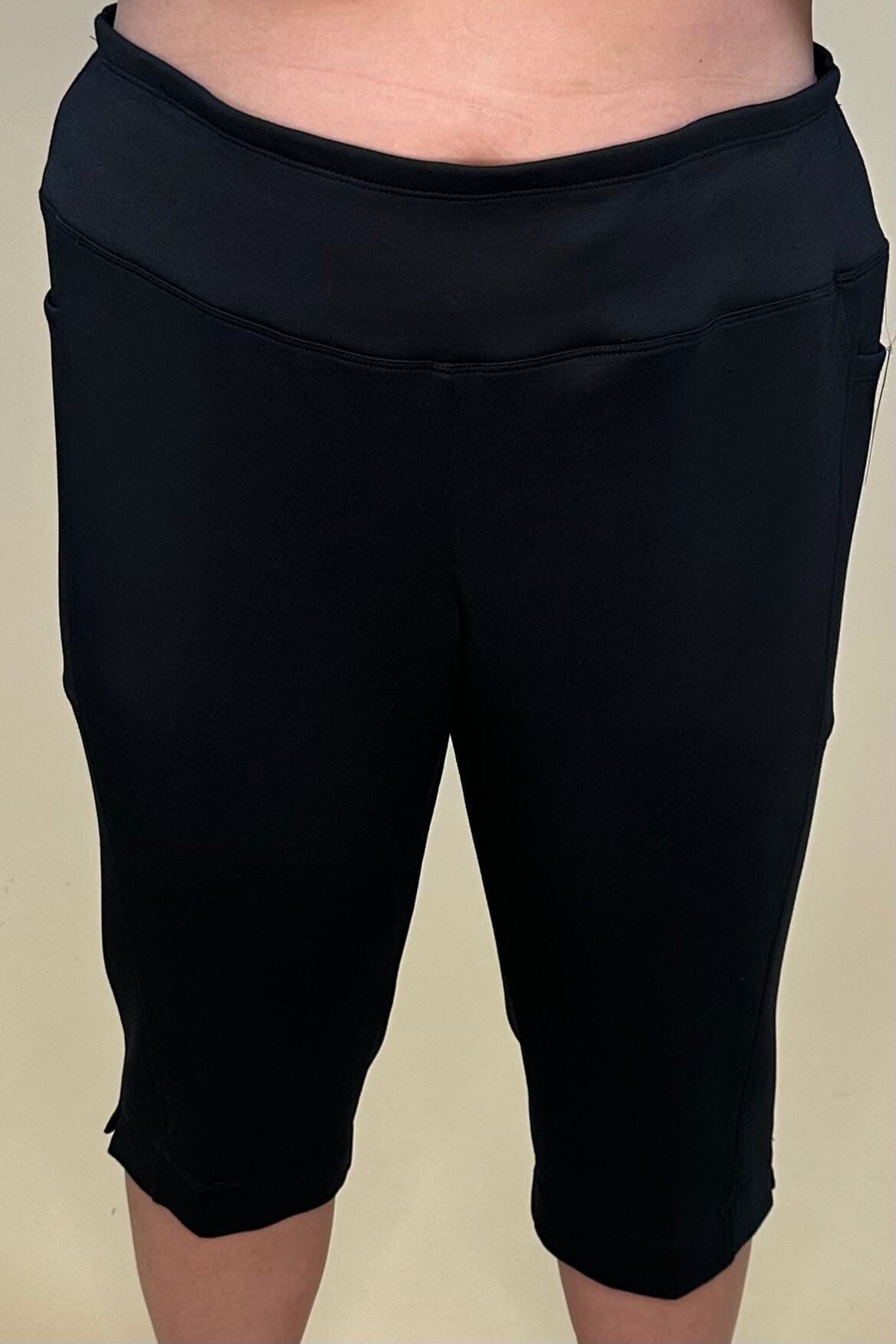 2 Side Pocket Pull On Cropped Pant BOTTOMS SOUTHERN LADY 