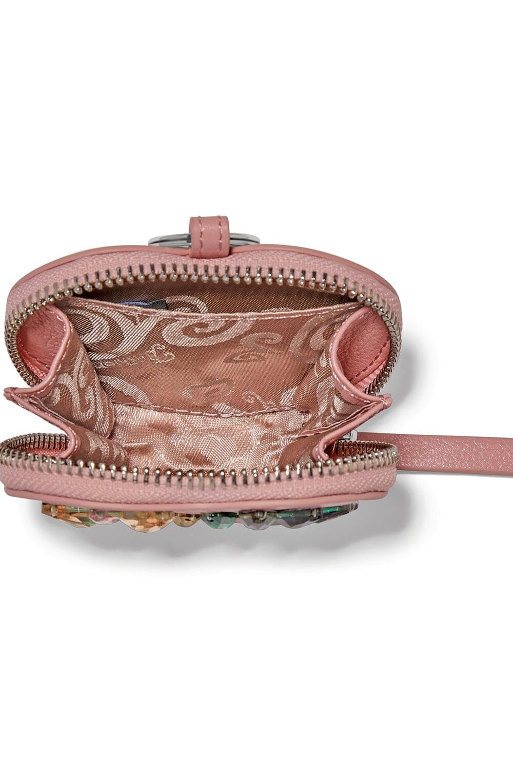 La Tulipe Heart Pouch Handbag Fob BEVERYTHING Brighton Collectables 