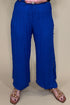 Pull On Lined Pant w/Button Detail BOTTOMS CREATION 