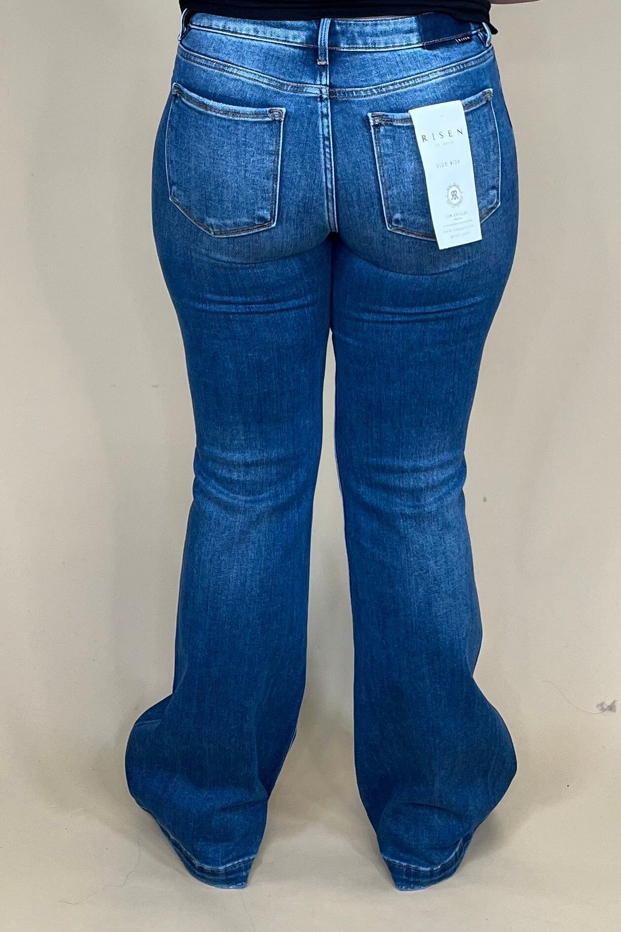 Low Rise Flare Jean JEANS RISEN 