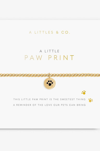 Paw Print Bracelet JEWELRY A LITTLES &amp; CO 